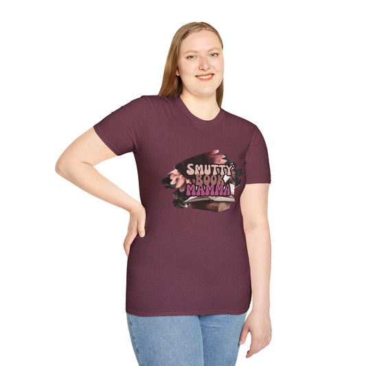 Smutty Book Mamma Unisex Softstyle T-Shirt